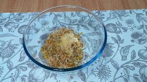 Маш по - Корейски. Нокты Ча. Салат из ростков бобов Маша. Маш милаш