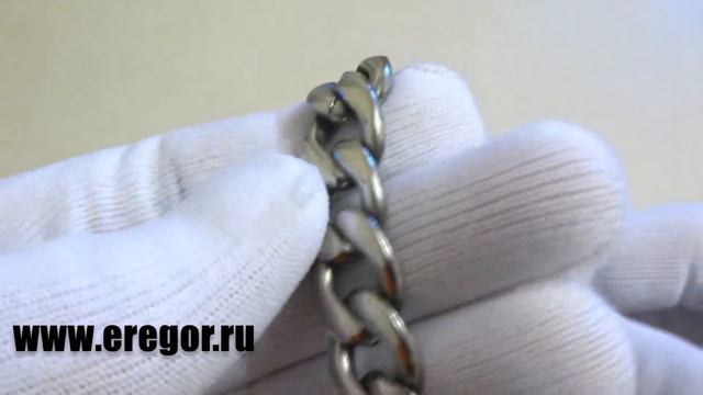Оригинальный стальной браслет "Череп-крест" B0014S