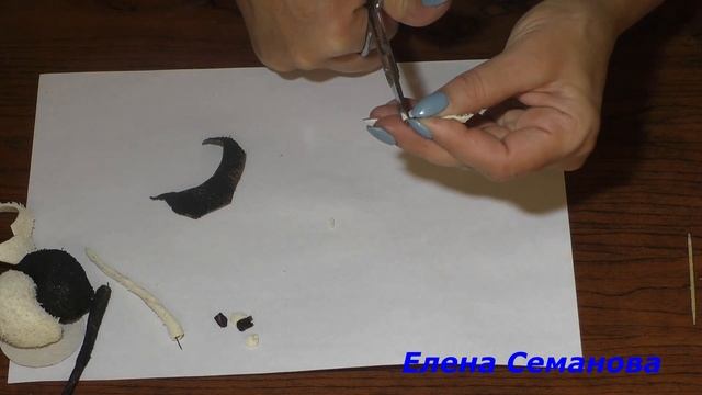 Как просто сделать  магнит  Инь и  Ян Крысы (мышь) своими руками.МК Елены Семановой смотреть онлайн