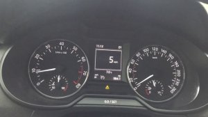 Работа коробки DSG7, после активации первой и второй передачи.