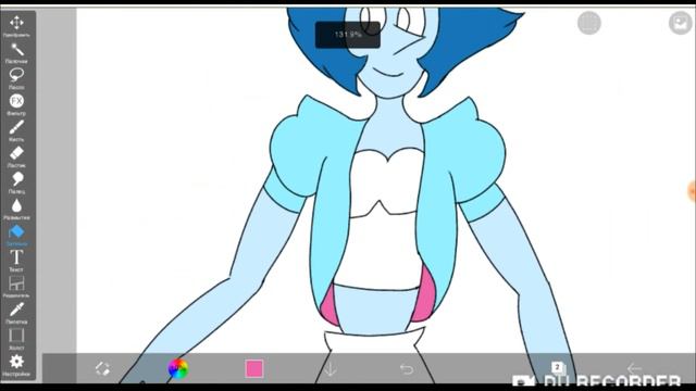 Вселенная Стивена слияние Аквамарин. Steven universe Aquamarine fusion.