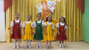 "Частушки-топотушки", исполняет вокальный коллектив "Лучики"