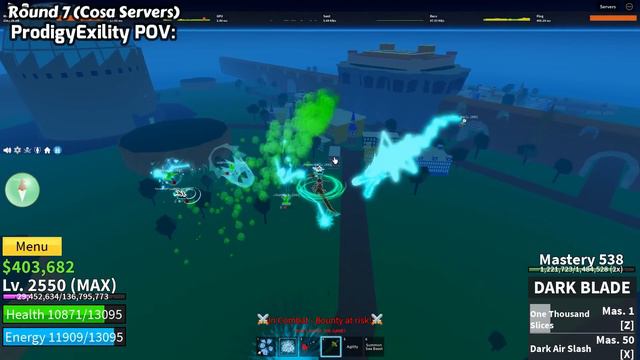 Cipher Pol 0 vs Cosa Nostra | Blox Fruits Crew War