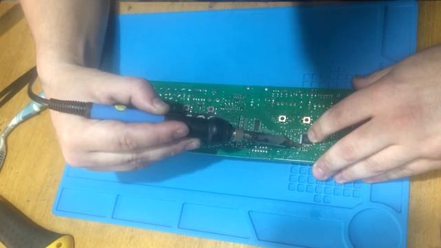 Ремонт электронного модуля BEKO WKD 65100 Замена процессора.