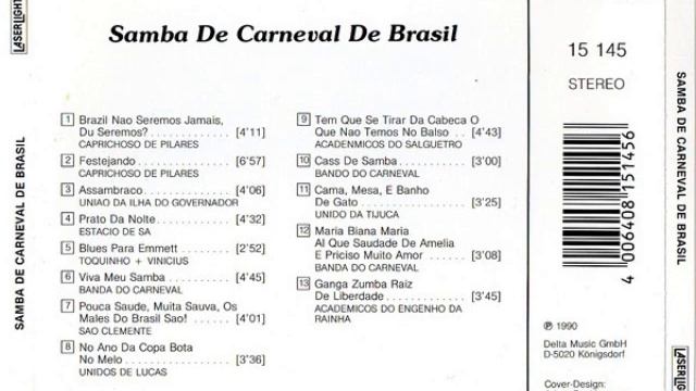Samba de Carneval de Brasil - 1990 смотреть онлайн
