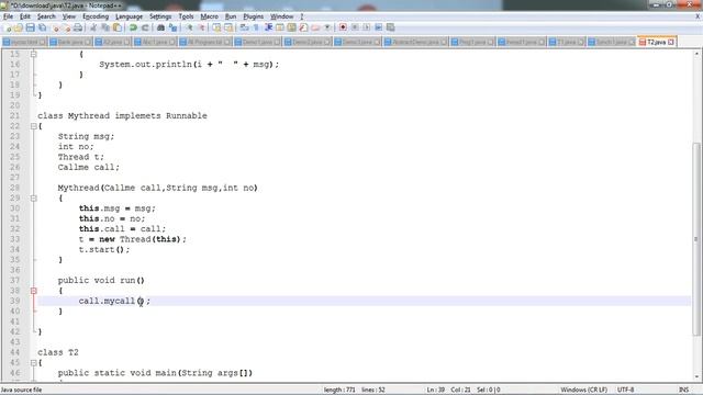 Multi-Threading In Java || Multi threading In Java
