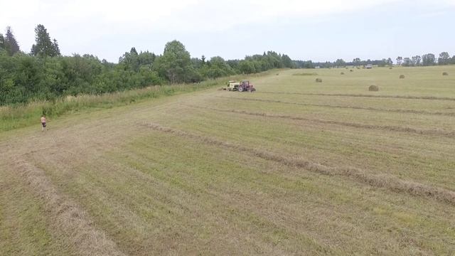 Сбор сена. Еще квадрик