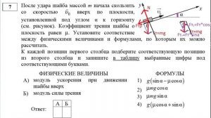 Демо версия ЕГЭ по физике 2016. Задание А7. Второй закон Ньютона.