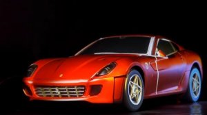 FERRARI 599 GTB MODEL - Projection Mapping - Full Screen Studio