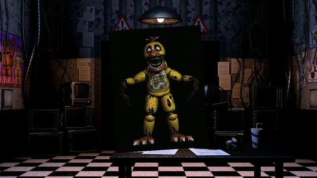 как спастись от олд чики из игры Five Nights at Freddy's 2 смотреть онлайн