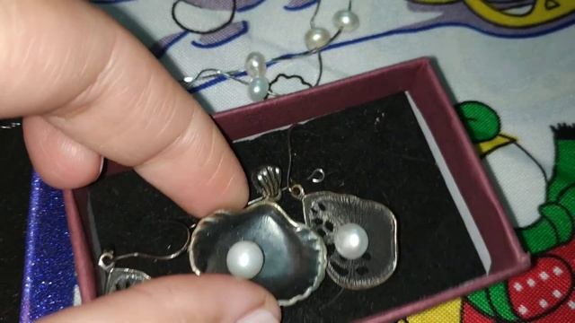Продаю серебряные украшения с натуральным Жемчугом - 30.11.2019 смотреть онлайн