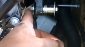 W220 S430 M113 engine Alternator Replacement Removal Trick - Retracting the Sleeve