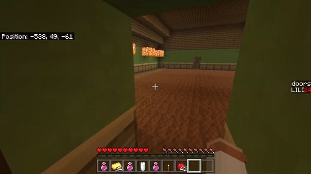 [Full Gameplay] Realistic DOORS in minecraft - map - Roblox Doors смотреть онлайн