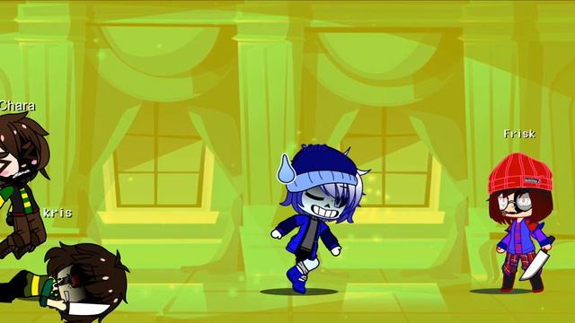 (OLD) HATE! CHARA HATE! Kris and PLAYER! VS sans смотреть онлайн