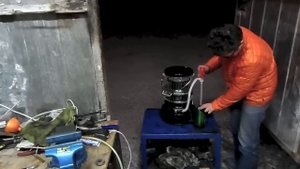 Керосиновый обогреватель CAMP-15 Обзор - заправка керосином