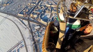 Тюмень с высоты птичьего полёта