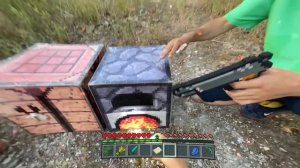 Minecraft in Real Life POV - ZOMBIE APOCALYPSE SURVIVAL in Realistic Minecraft Film