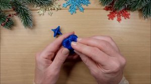 НЕМНОГО ФОАМИРАНА И БУСИН и чудные шарики готовы, СУПЕР ПРОСТО и БЫСТРО ? DIY christmas ornaments