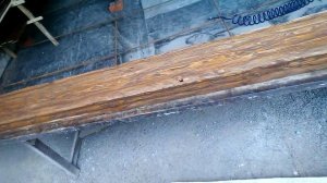 Фальш балка из вагонки