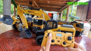HUINA FM 1580 V2 FULL METAL RC EXCAVATOR TEST
