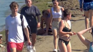 Анапа. Жара +35 в тени. Море и пляж. Без комментариев