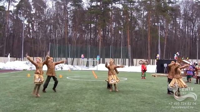 Заказать русский танцевальный коллектив на праздник, свадьбу и юбилей - танцоры на масленицу Москва