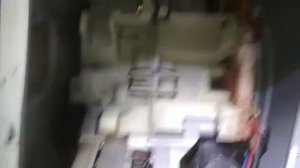Проверка состояния приводного ремня и щёток электродвигателя стиральной машины SAMSUNG WF-S1054.