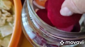 КВАШЕНАЯ КАПУСТА в банках со свеклой