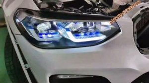 2018 2021 BMW X3 F25 headlight upgrade to 2023 X3M