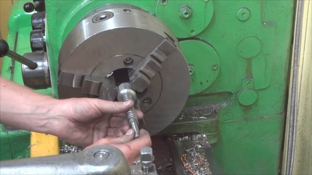 Нарезка внутренней трапецеидальной резьбы Tr18×6LH. Ремонт гайки электроприводной задвижки. смотреть онлайн