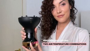 New Bellissima Diffon Curly Hair Dryer with Ceramic & Argan oil  DF1 5000 30-sec English