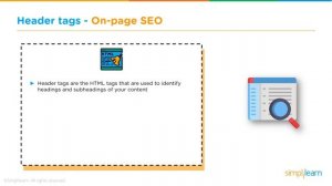 On Page And Off Page SEO  What Is On Page SEO And Off Page SEO  SEO Tutorial  Simplilearn