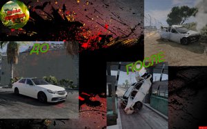Навожу суету и разбиваю Mercedes-Benz E63 AMG в BeamNG.drive