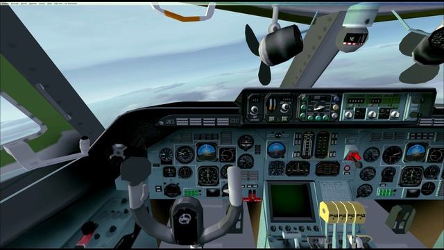 FSX | An 124 | Ан 124 | UMKK - ULLI | GPS Full Flight смотреть онлайн