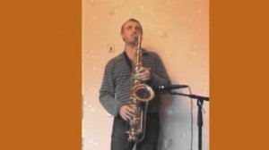 Чаттануга чу чу.На саксофоне.