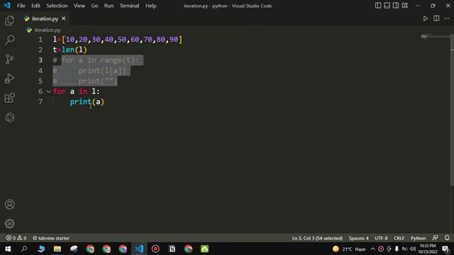 What is List Iteration in Python | List Iteration Enumerate | Python Tutorial