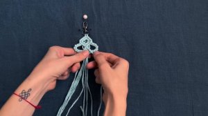 DIY Cool keychain Macrame / Tutorial macrame accessories