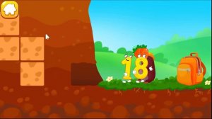 Help The Squirrel Save The Numbers 16-20//GoKids! Games