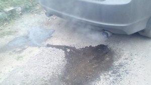 Вода/конденсат из глушителя Honda Accord