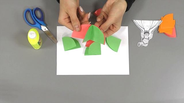Виртуальный мастер-класс по декоративно-прикладному искусству. «Парашютист»
