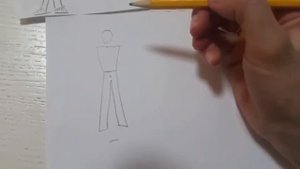 Показать ребенку 5-7 лет, как рисовать человека. Подготовка к школе.