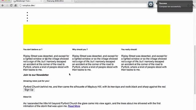 SASS and Compass: Grids and Sprites смотреть онлайн