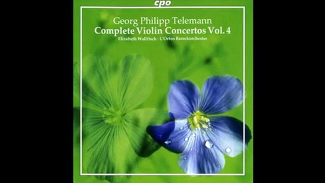 Elizabeth Wallfisch, Telemann Violin Concertos Vol.4