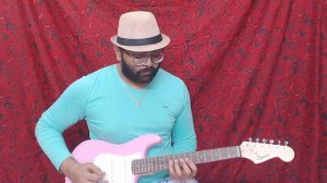 Izmir Marci Guitar cover on Squier Mini Strat with Tabla beats