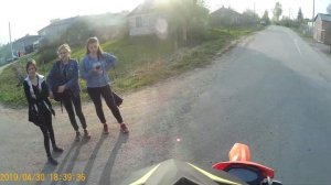 Покатушки на минск x250