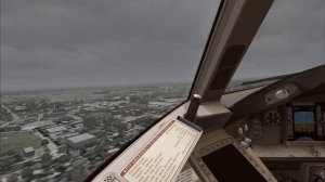 Landing KORG // Chicago Intl. Airport // B777 American Airlines