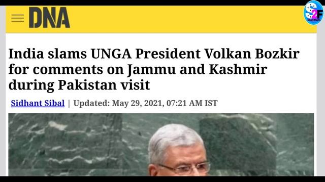 India Strongly Hits Out UNGA President Volkan Bozkir For Comparing Jammu And Kashmir With Palestine смотреть онлайн