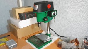 Посылочка из Китая. Сверлильный станок J1065B (380W)