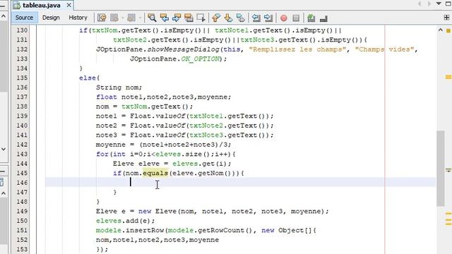 Les Interfaces Graphiques avec swing الواجهات الرسومية 18 JTable ** Application complète смотреть онлайн