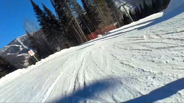 Шерегеш, гора Асыр. Самая интересная трасса Шерегеша. смотреть онлайн